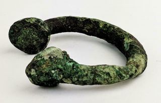 WEST AFRICAN BRONZE MANILLA CURRENCY BRACELET A/F 4