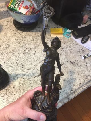 Art Nouveau Figural Statues Rare 5