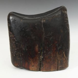 Antique African Headrest Carved Wood Gurage Ethiopia East Africa 19th C.