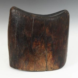 ANTIQUE AFRICAN HEADREST CARVED WOOD GURAGE ETHIOPIA EAST AFRICA 19TH C. 4