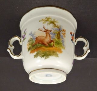 Antique Royal Vienna Trembleuse Cup & Saucer,  Hunt Scenes 6