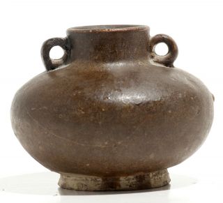 Antique Song Dynasty Brown Ware Jarlet Chinese Pottery South East Asian Export