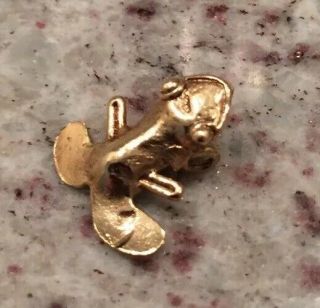 Very Small & Stunning Precolumbian Gold Panamanian/Costa Rican Frog Pendant 2