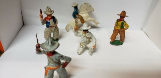 Vintage Barclay Lead Cowboys