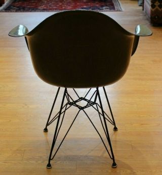 Eames by Herman Miller Fiberglass Green Shell Chair 2