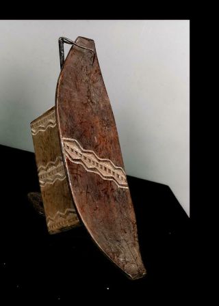 Old Tribal Namji Prestige Stool Figure - Cameroon
