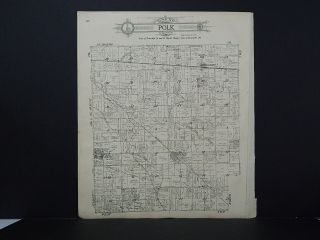 Indiana,  Map,  1922,  Marshall County,  City of Culver,  Lake Maxinkuckee J20 08 2