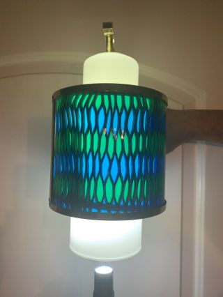 Vintage moe Honeycomb Lighting Blue Green Retro Light Sconce Pendant 4