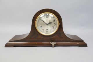 Antique Seth Thomas Westminster Chime Mahogany Mantel Clock No.  124 2
