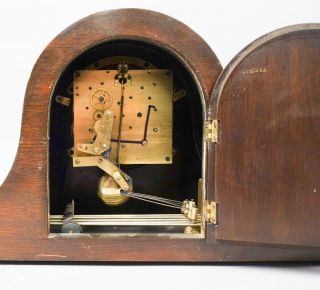 Antique Seth Thomas Westminster Chime Mahogany Mantel Clock No.  124 9
