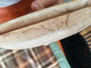 Antique Millinery Wood Hat Brim Block Mold Ring Form 7 Hatmaker Tool Industrial 4
