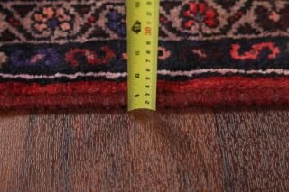 VINTAGE 13 ' LONG Runner Hamedan Persian Oriental Hand - Knotted Rug 12 ' 7 