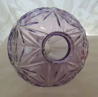 Antique Hawkeye Lightning Rod SCA Amethyst Glass Ball Cedar Rapids Iowa 4