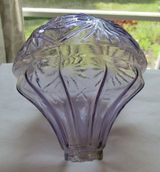 Antique Hawkeye Lightning Rod SCA Amethyst Glass Ball Cedar Rapids Iowa 9