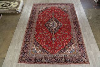 Traditional Floral Area Rugs Hand - Knotted Wool Home Decor Room Size Carpet 9x13 2