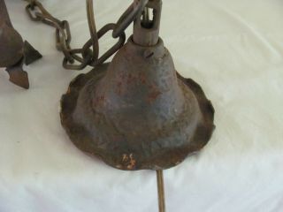 Antique Gothic Style Hanging 5 Light Fixture Chandelier Iron 4