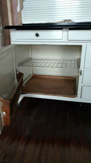 Antique Sellers Hoosier Cabinet 8