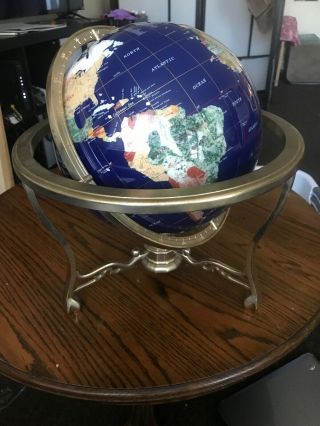 Alexander Gemstone World Globe 27”