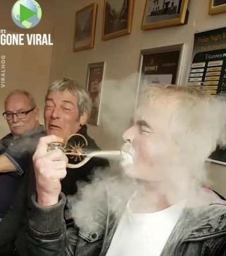 The Divers Lung Tester ® powder face pipe trick talc Pub Drunk Prank 2