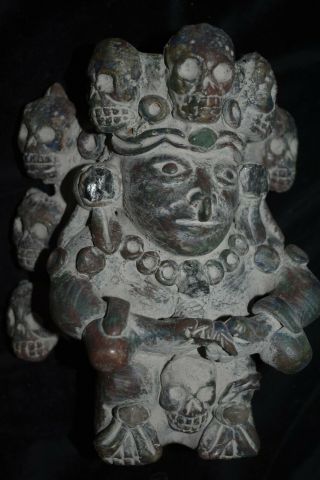Orig $399.  Pre Columbian Mayan Incensario 8 " Prov