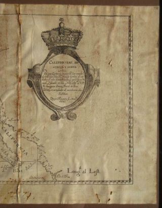 Antique 1787 California Missions Vellum Map Historical Atlas Art Serra Troncoso 3