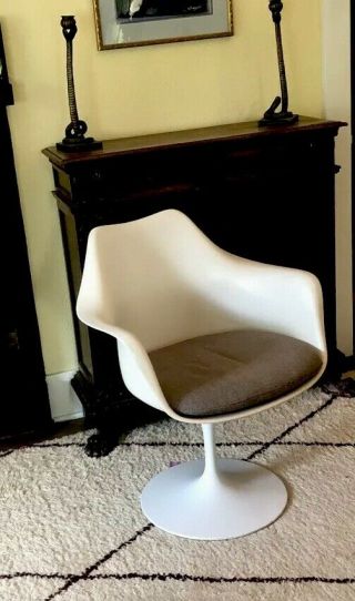 Vintage 1960 Eero Saarinen Knoll Tulip Arm Chair Mid Century Modern Mcm B
