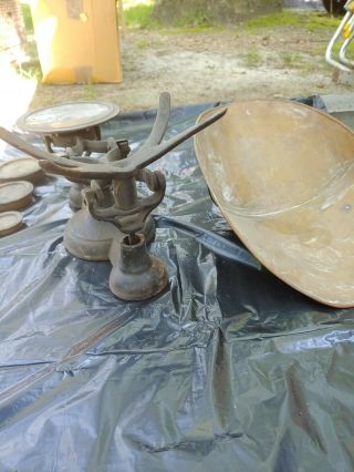 Vintage Fairbanks Scale & Weights. 4