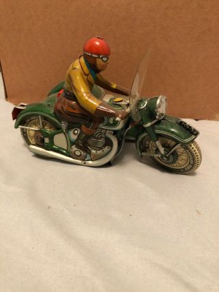 Tipco Tin Toy Motorcycle