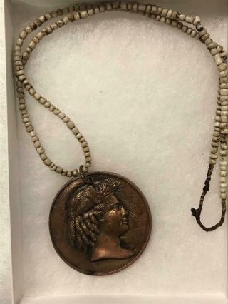 1832 Seminole Indian Peace Medal