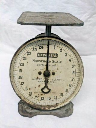 Antique Universal Household Scale,  25 Pounds By Ounces,