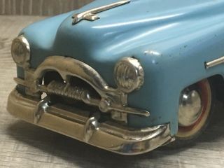 Vintage DISTLER Packard Convertible 1950s Tin Wind Up Toy Car 3 - Speed US Germany 3