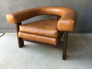 Metropolitan Club Lounge Chair Mid Century California Modern Eames Knoll Era
