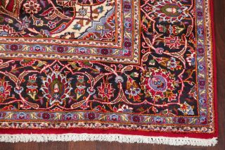 Vintage Traditional Floral Oriental Area Rug Hand - Knotted Wool 8x12