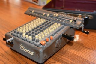 Monroe Adding Machine Calculator Model L160 - X 3