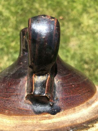 Antique Stoneware Pottery Advertising Jug Wine & Liquors Blue Island,  IL. 10