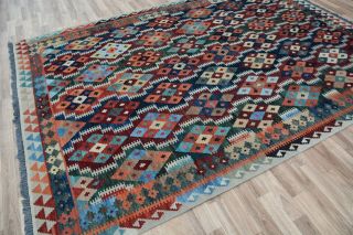 Kilim Rug Well - made good quality Afghan hand - woven Maimana Flat woven Area Rug 4