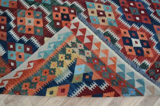 Kilim Rug Well - made good quality Afghan hand - woven Maimana Flat woven Area Rug 6