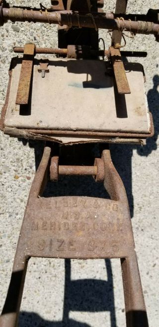 Antique Kelsey 3x5 Excelsior Table Top Cast Iron Printing Press