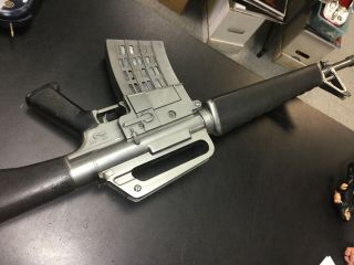 Vintage 1960 ' s M - 16 Marauder Automatic Toy Rifle Gun 1966 Mattel loud 6