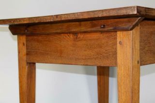A VERY RARE 18TH C PA CHIPPENDALE TAP OR TAVERN TABLE REMOVABLE TOP 4