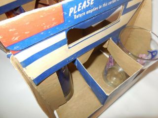 (2) Vintage Pepsi Cola 6 Pack Bottle Carrier Cardboard 8