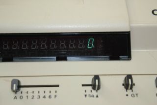 OLYMPIA EC 6000 Calculator Vintage Adding Machine 2