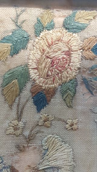 English Silk Samplers (PAIR) Early - 19th Century 6