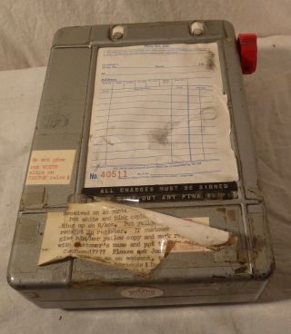 Vintage Shelby Business Forms Store Cash Register Receipt Machine