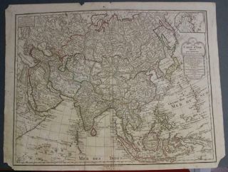 Asian Continent 1805 De L 