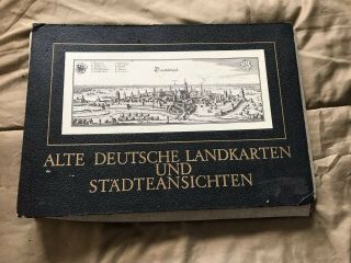 Alte Deutsche Landkarten Und Stadgeansichten 48 Different German Prints
