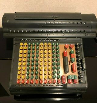 Vintage Marchant Adding Calculating Machine Calculator