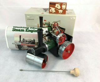 Mamod Steam Engine Road Roller Toy Sr 1a W/ Box Vintage Sr1a