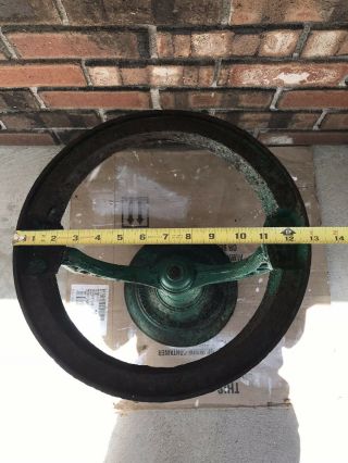 Vintage Water Well Pump Stand.  Cast Iron.  Globe Foundry Co. 11