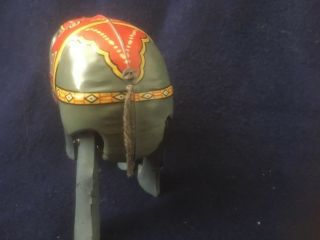 RARE VINTAGE EARLY JUMBO ELEPHANT GERMAN WIND UP TIN TOY D.  R.  G.  M.  GERMANY 4